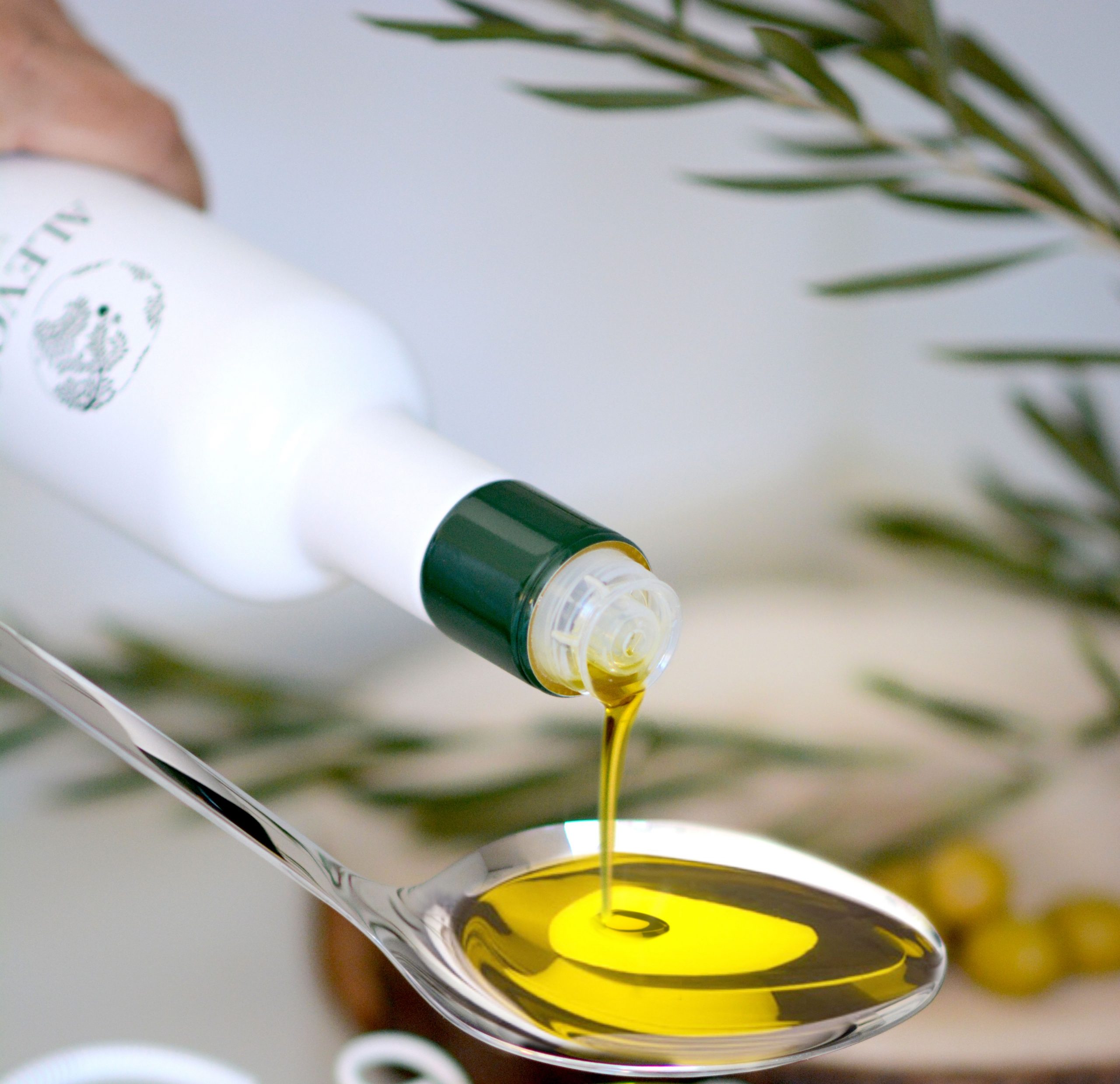 una cucharada de aceite de oliva