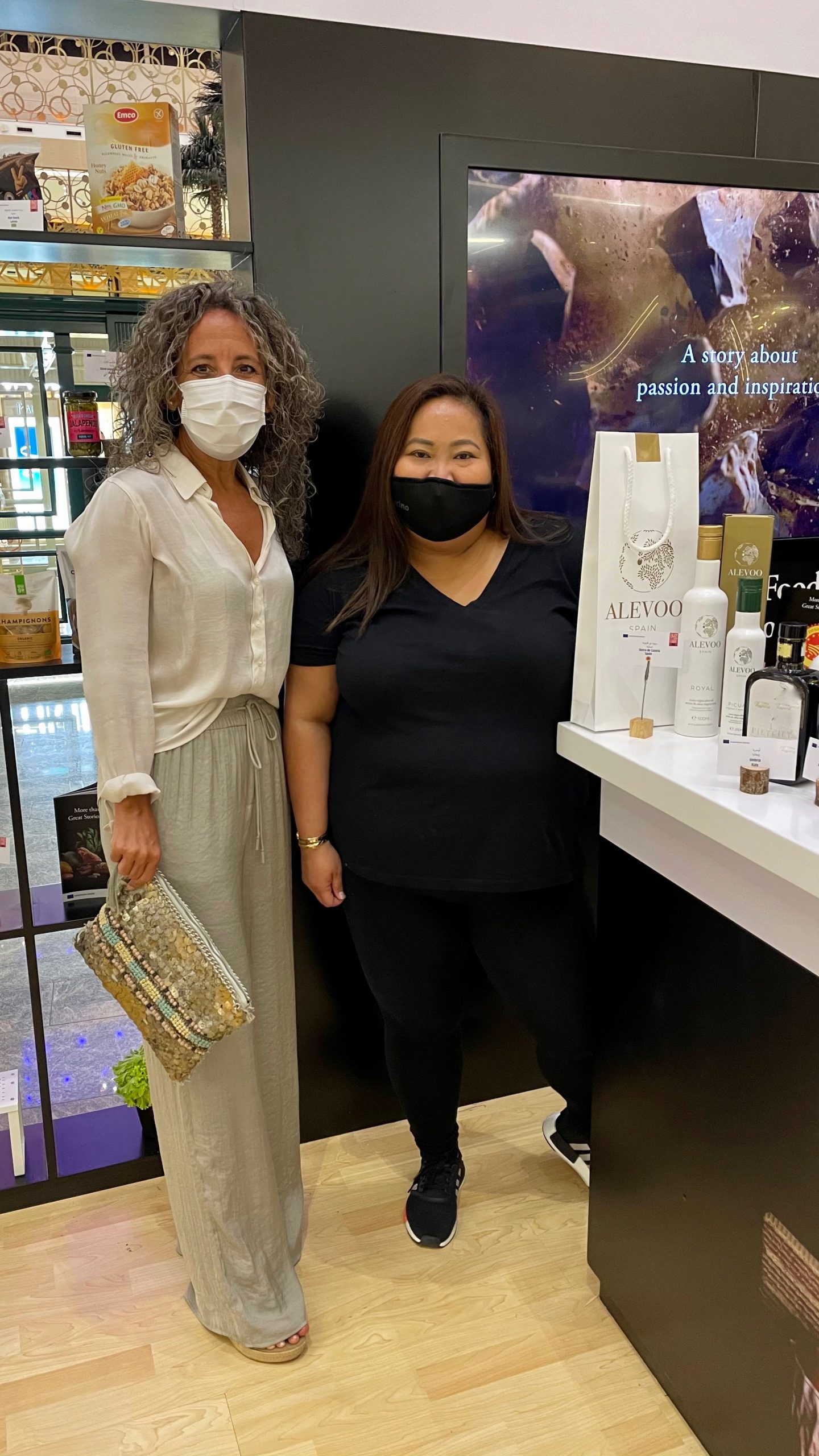 Carolina Nieto de Alevoo en la promoción de la Unión Europea